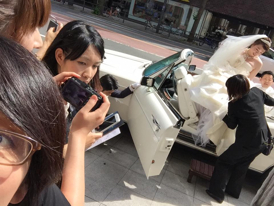 友人の結婚式に出席