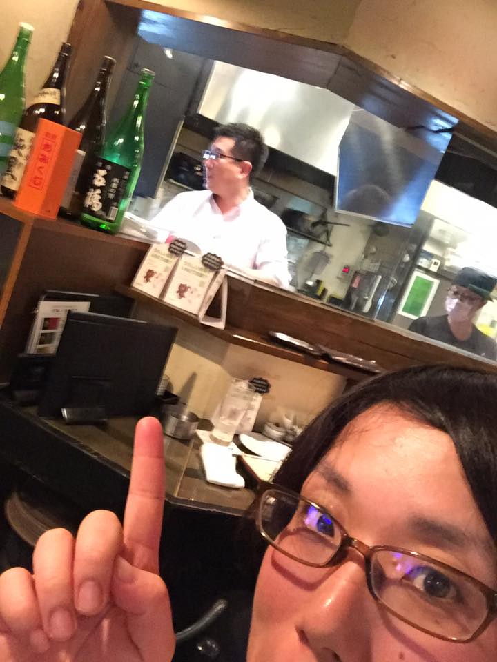 塾長とツーショット撮ろうと思うのに、全然とれない!